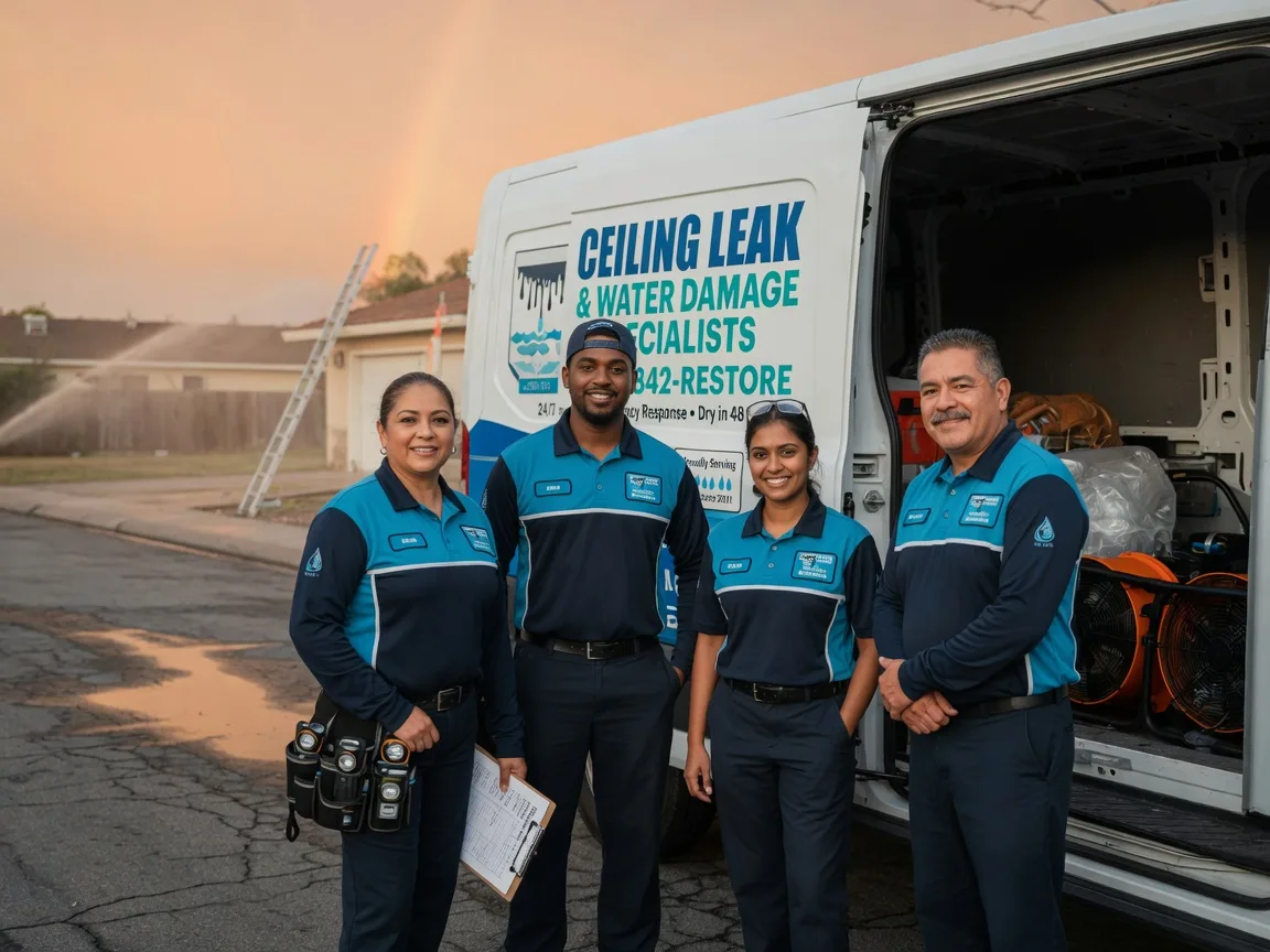 Ceiling Leak Cleanup company in Leonardville, KS